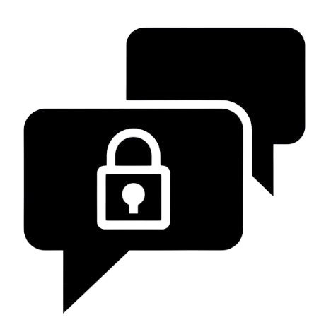 Icône de confidentialité